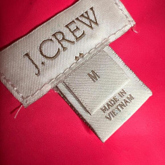 J.Crew Women’s Puffer Vest Pink 60% Down Feather Fill Quilted Medium M - Picture 7 of 9